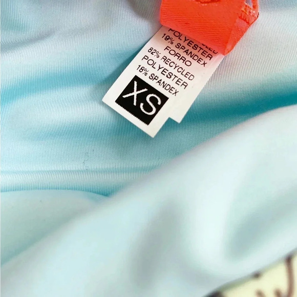 Maaji Reversible Floral Sky Blue Sublime Classic Bikini Bottom Size XS NWT - Picture 12 of 13